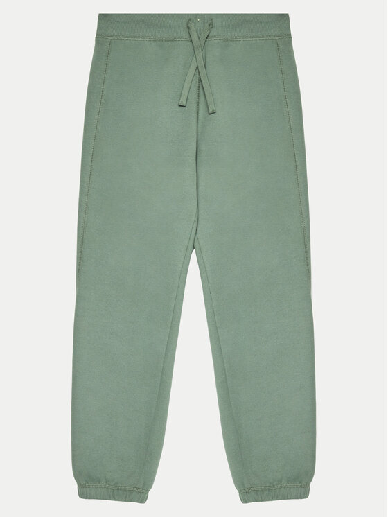 United Colors Of Benetton United Colors Of Benetton Spodnji del trenirke 3EB5CF05L Zelena Regular Fit