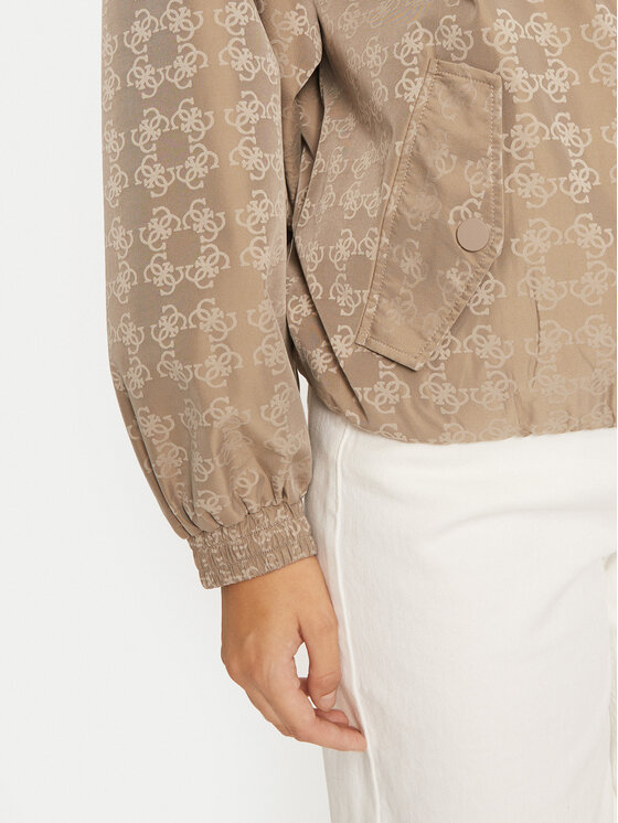 Guess Guess Prehodna jakna V4BQ24 WGLW2 Rjava Regular Fit