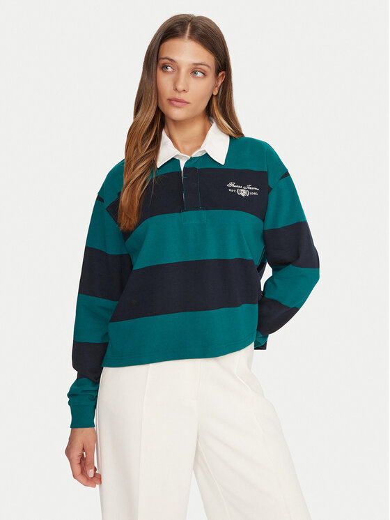 Guess Jeans Guess Jeans Polokošile W5BP06 KCPS1 Béžová Relaxed Fit