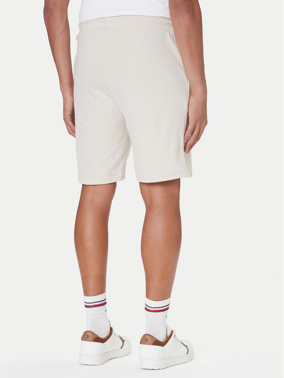 Tommy Hilfiger Tommy Hilfiger Sport rövidnadrág UM0UM03452 Ekru Relaxed Fit