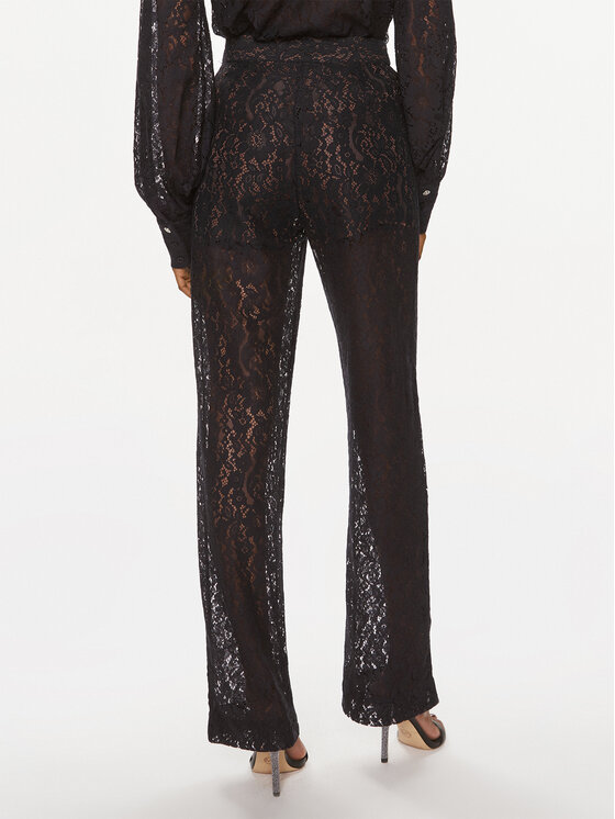 Bruuns Bazaar Bruuns Bazaar Kalhoty z materiálu Winnia BBW3779 Tmavomodrá Regular Fit