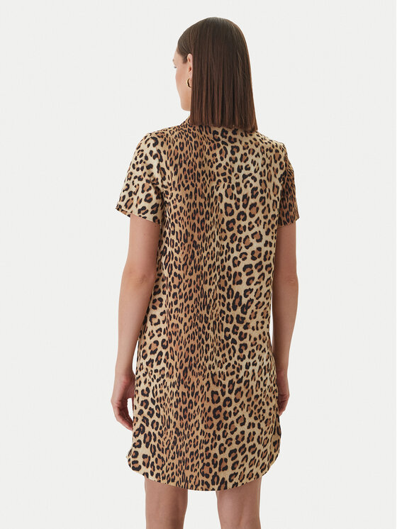 LOLA CASADEMUNT LOLA CASADEMUNT Vsakodnevna obleka LS2616134 Rjava Loose Fit