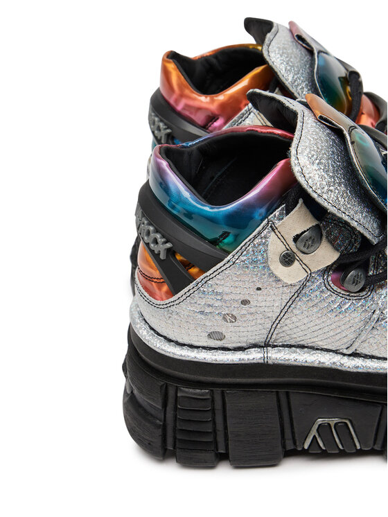 NEW ROCK NEW ROCK Sneakers M-106-C52 Argento