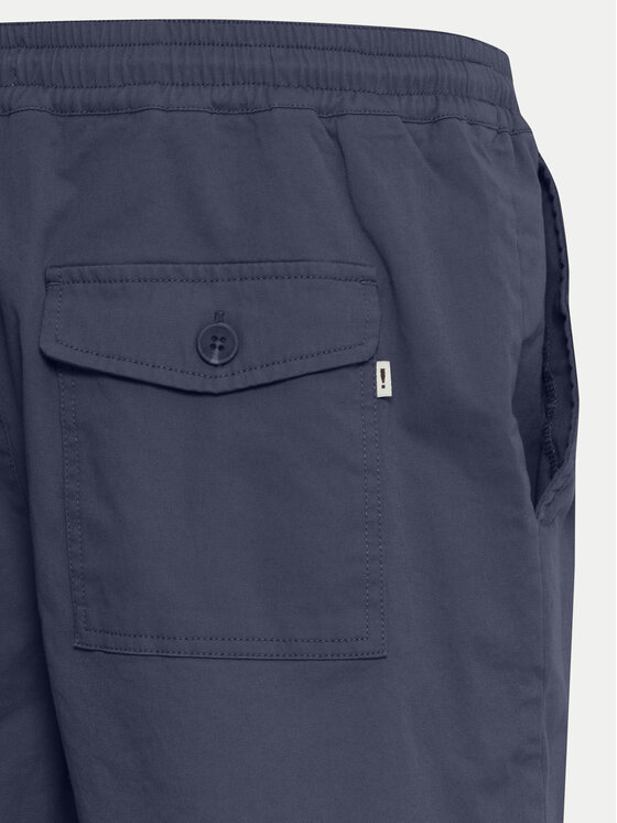 Solid Solid Шорти от плат 21108168 Тъмносин Regular Fit