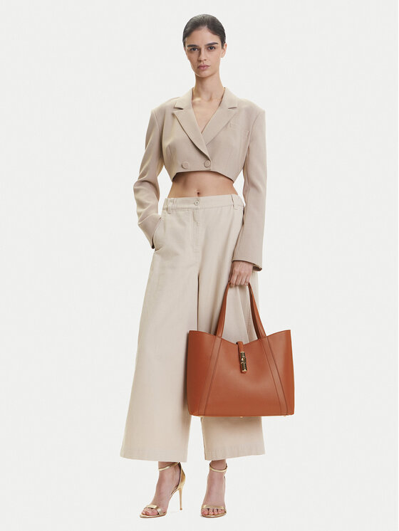 Furla Furla Ročna torba Goccia L  WB01788 BX3353 KH RY000 Rjava