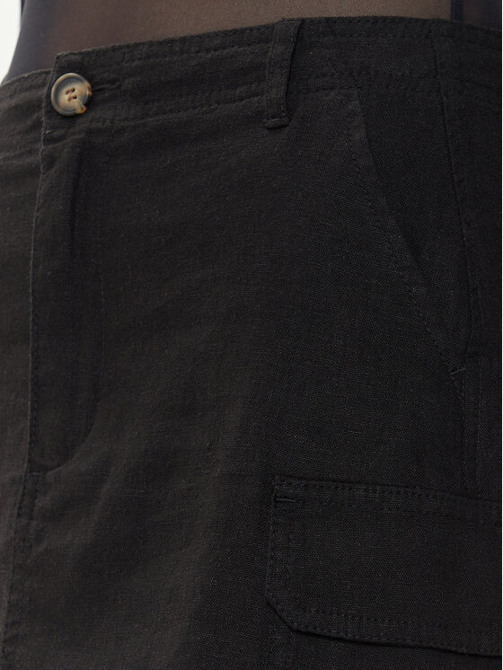 ONLY ONLY Minigonna Malfy-Caro 15310982 Nero Regular Fit
