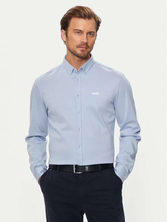 BOSS Boss Риза B_Motion 50523317 Син Regular Fit