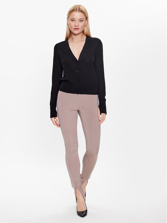 Calvin Klein Calvin Klein Kardigan K20K205778 Czarny Slim Fit