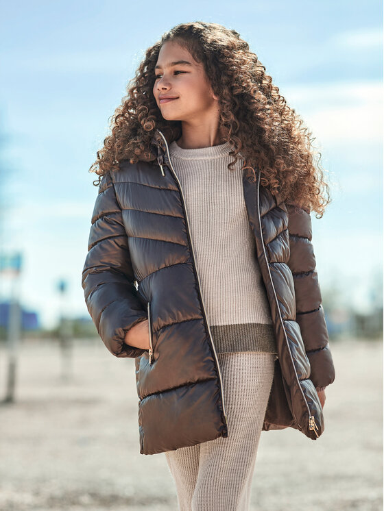 Mayoral Mayoral Giubbotto invernale 7478 Marrone Regular Fit