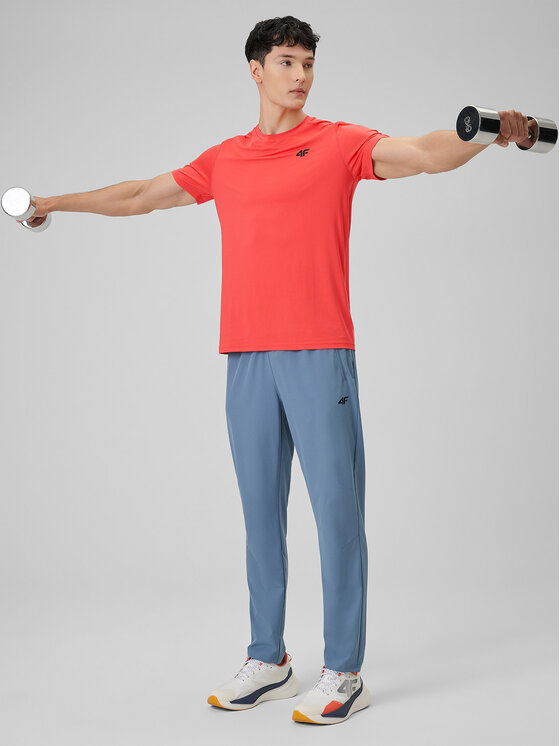 4F 4F Koszulka techniczna MULTI ACTIVE Czerwony Regular Fit