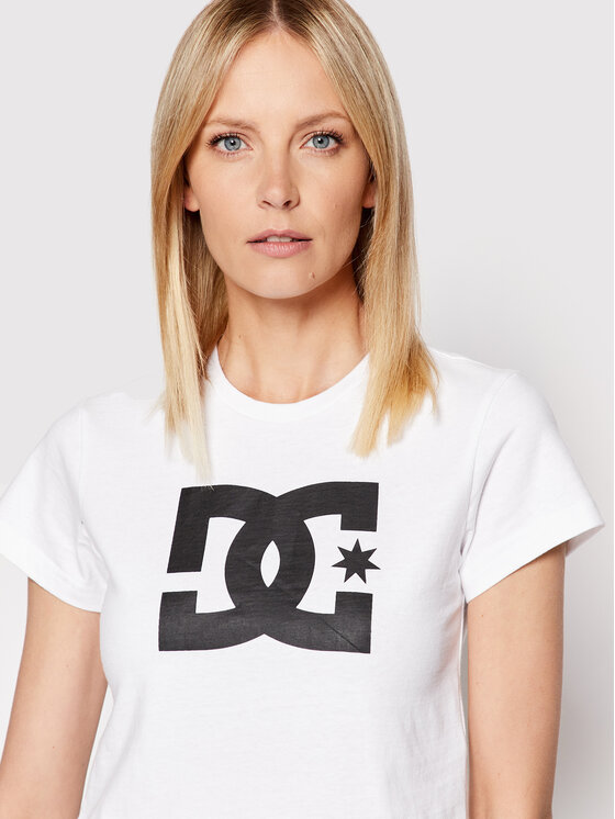 DC Shoes DC Shoes Póló Star ADJZT03035 Fehér Regular Fit