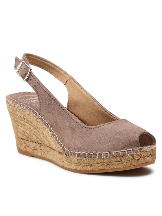 Toni Pons Espadrile Calpe Rjava