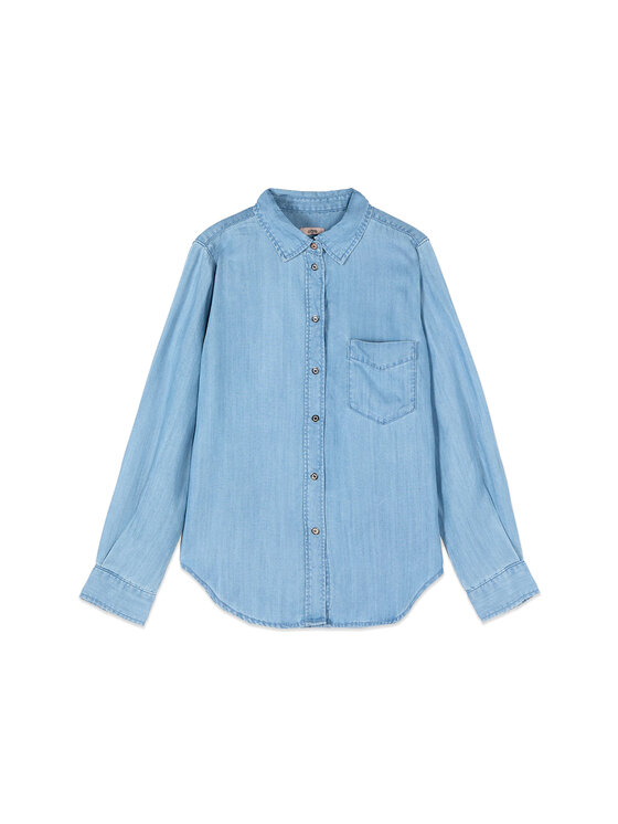 Oltre Oltre Camicia 5402R003116N004 Turchese Regular Fit