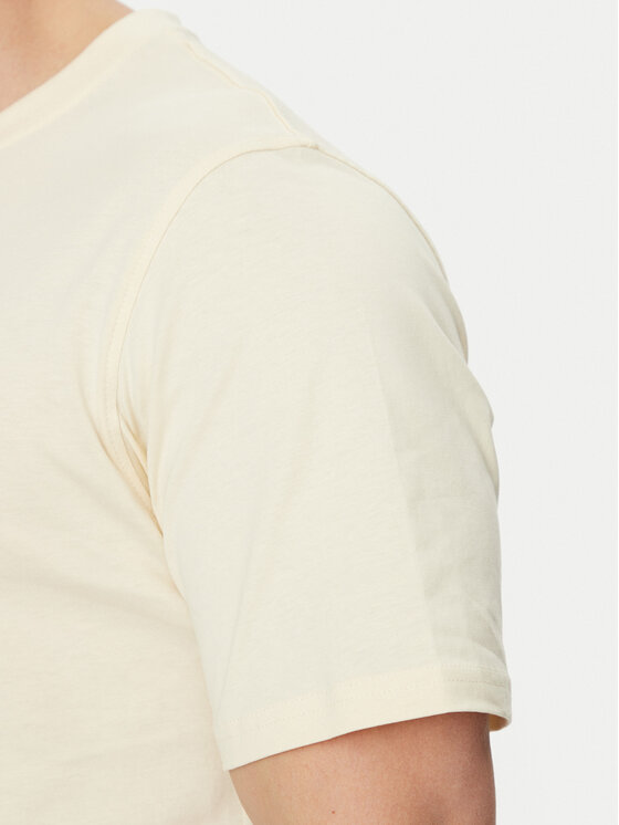 Jack&Jones Jack&Jones Majica Frederiksberg 12278266 Écru Regular Fit