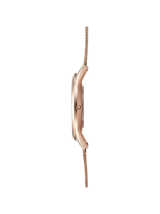 Obaku Obaku Hodinky V217LXVWMV Růžové zlato