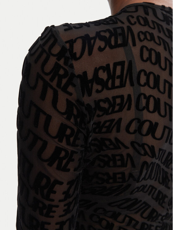 Versace Jeans Couture Versace Jeans Couture Bodi 79HAM221 JS490 Črna Slim Fit