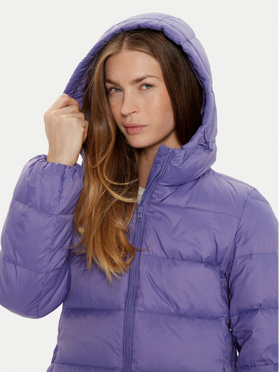 United Colors Of Benetton United Colors Of Benetton Pūkinė striukė 2NIWDN06X Violetinė Regular Fit