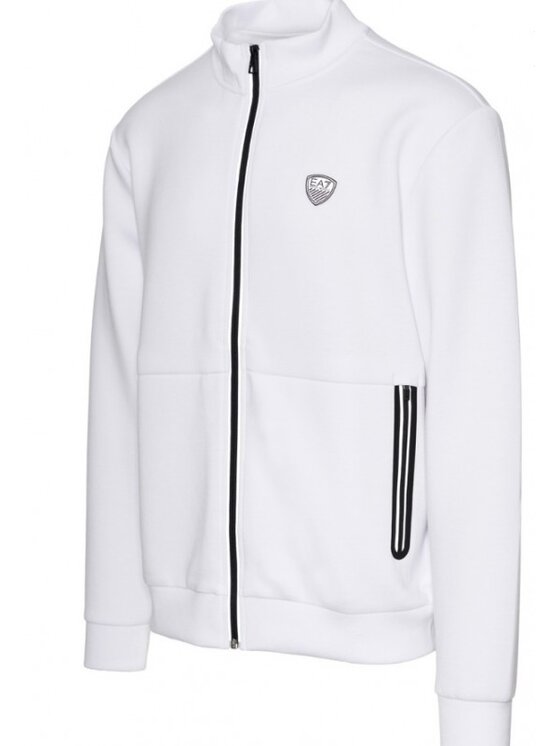 Emporio Armani Emporio Armani Mikina 8NPM19 PJ4EZ 1100 Bílá Regular Fit