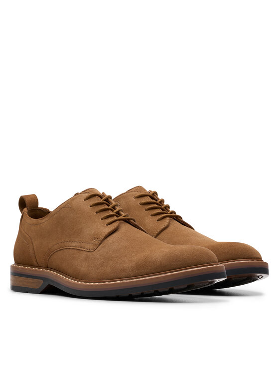 Clarks Chaussures basses Aldwin Lace 26178426 Marron Modivo