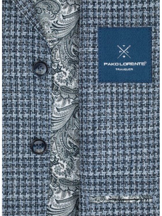 Pako Lorente Pako Lorente Marynarka P24WF-3X-014 Niebieski Slim Fit