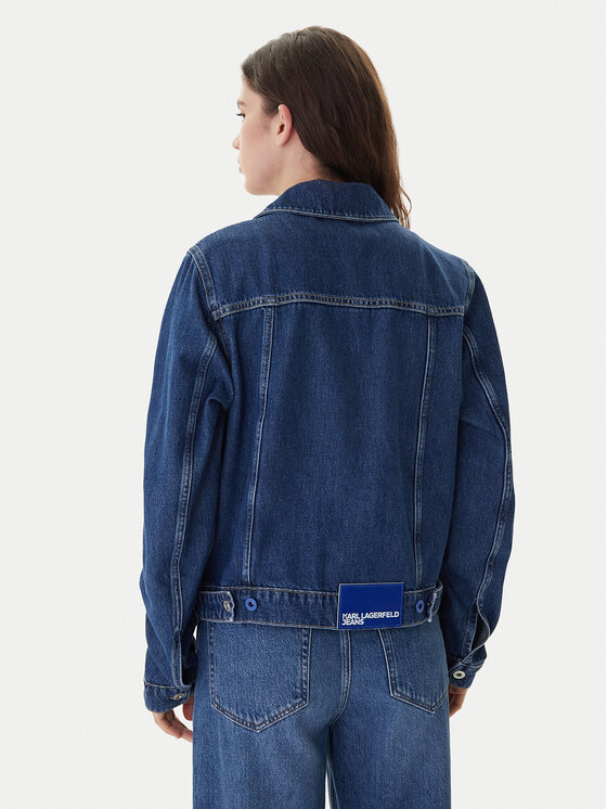 Karl Lagerfeld Jeans Karl Lagerfeld Jeans Τζιν μπουφάν A1W14002 Μπλε Regular Fit