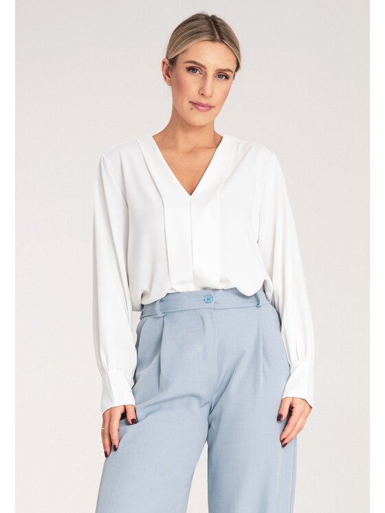 FIGL FIGL Košile M1135 Bílá Regular Fit