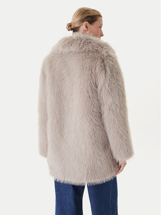 KAOS KAOS Шуба RI1NT055 Сірий Regular Fit