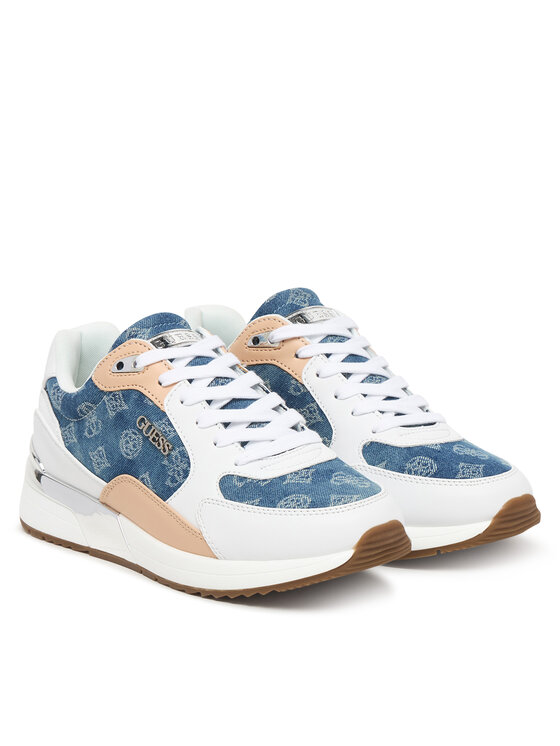 Guess Guess Sneakersy FLJM20 DEN12WH Niebieski