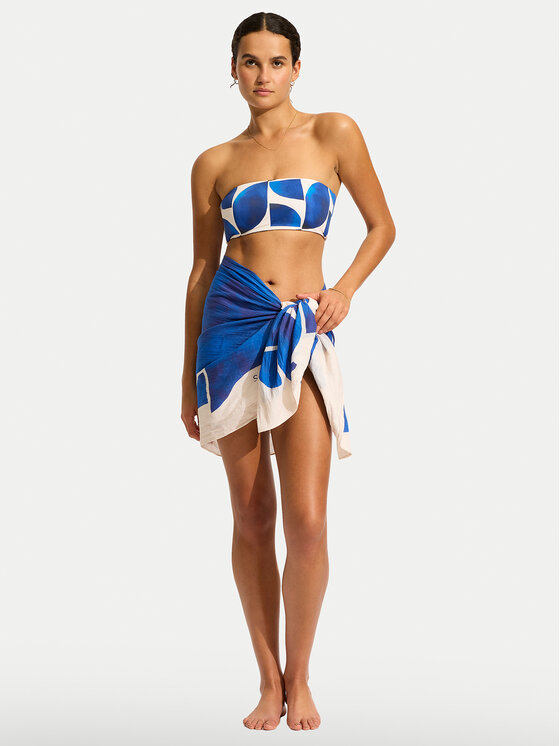 Seafolly Seafolly Παρεό 55454-SG Μπλε