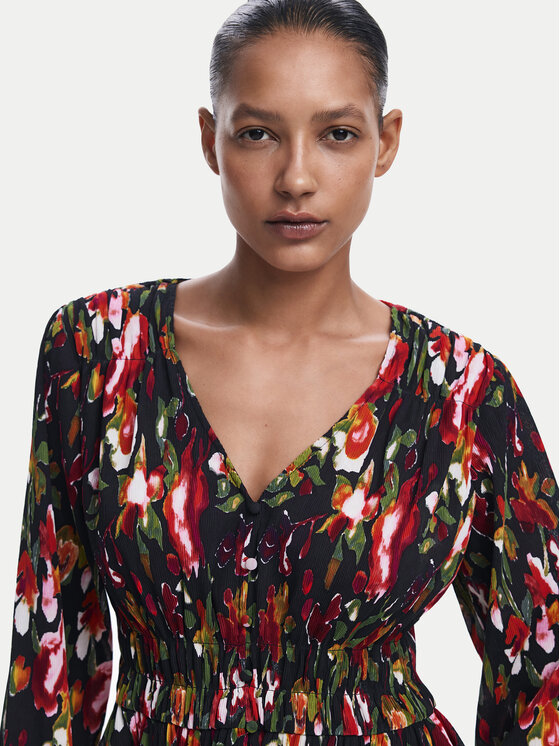 Desigual Desigual Bluzka Kanazawa 24WWBW09 Kolorowy Regular Fit