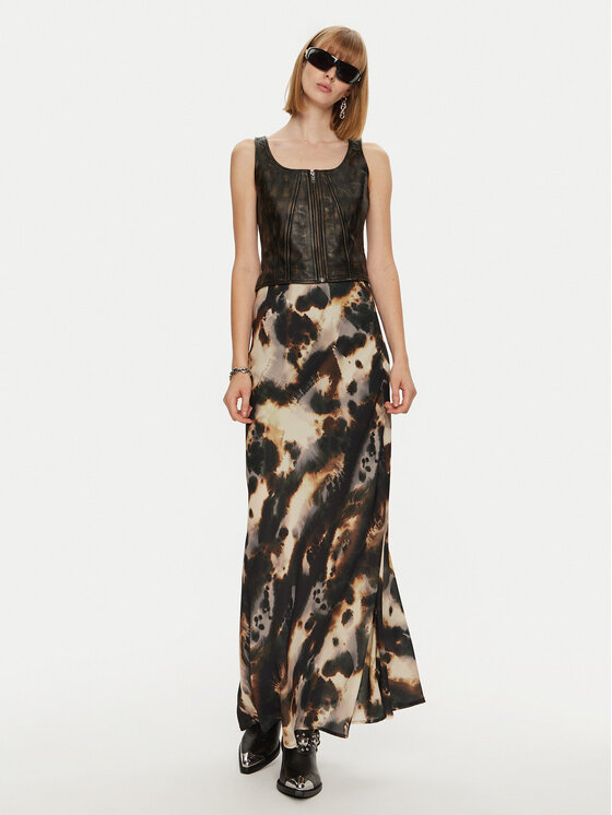 Gestuz Gestuz Maxi suknja Behka 10909363 Smeđa Regular Fit