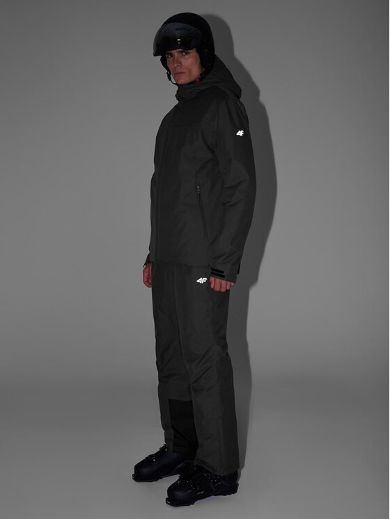 4F 4F Pantaloni da sci 4FWAW25TFTRM1155-22S Nero Regular Fit