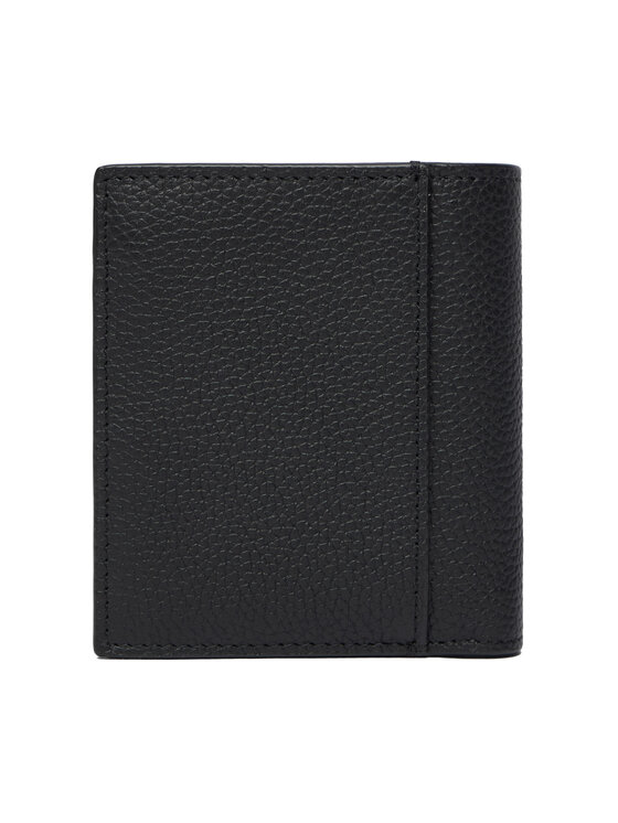 Calvin Klein Calvin Klein Maža Vyriška Piniginė Foil Emboss Slim Billfold LV04D1064G Juoda