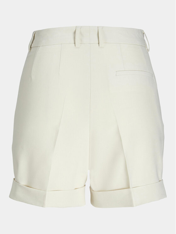 JJXX JJXX Auduma šorti Mary 12213192 Écru Regular Fit