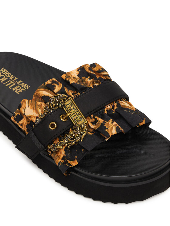 Versace Jeans Couture Versace Jeans Couture Papucs 80VA3SM5 ZS175 G89 Fekete