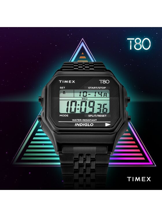 Timex Timex Hodinky 0753048789474 Čierna