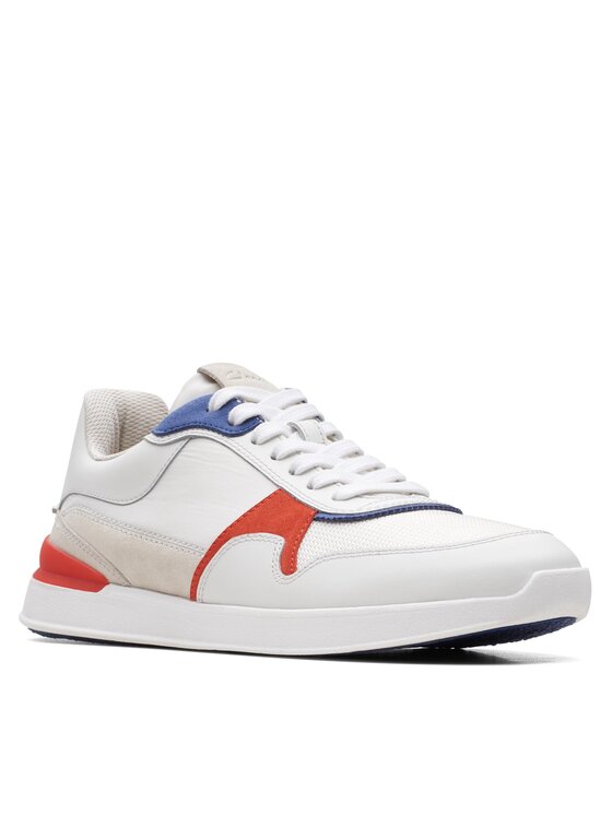 Clarks Clarks Κλειστά παπούτσια RaceLite Tor 26169811 Λευκό