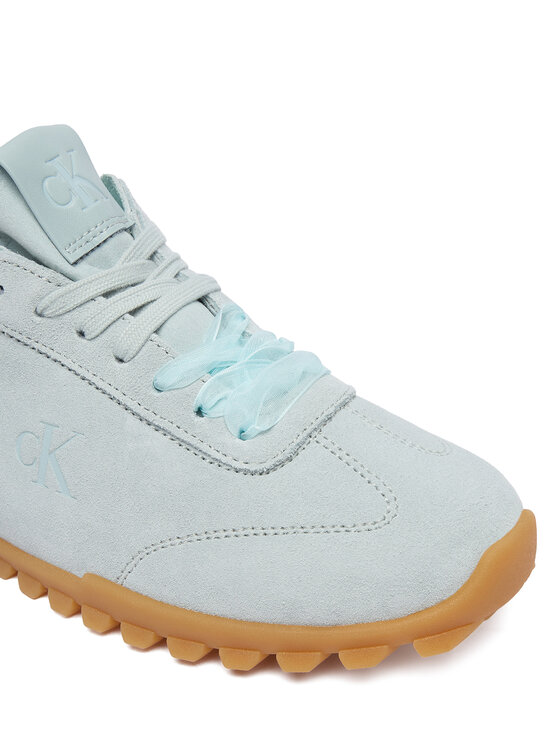 Calvin Klein Calvin Klein Sneakers Low Profile Run Mg Sue Db Laces HW0HW03150 Hellblau