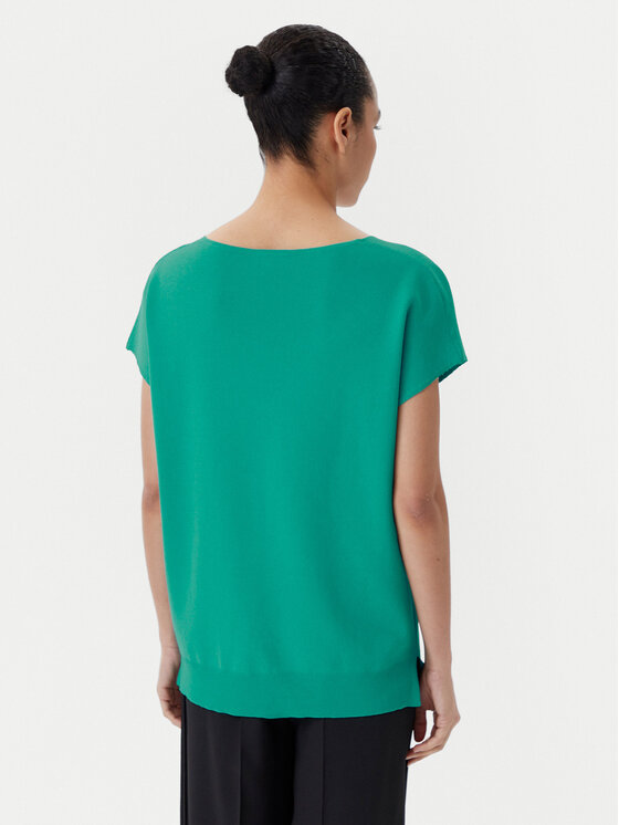 Luisa Spagnoli Luisa Spagnoli Džemper Caracalla 58686 Zelena Regular Fit