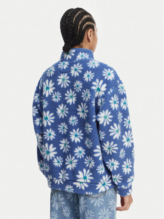 Roxy Roxy Polar Jive Talking Bonded ERJPF03208 Niebieski Oversize