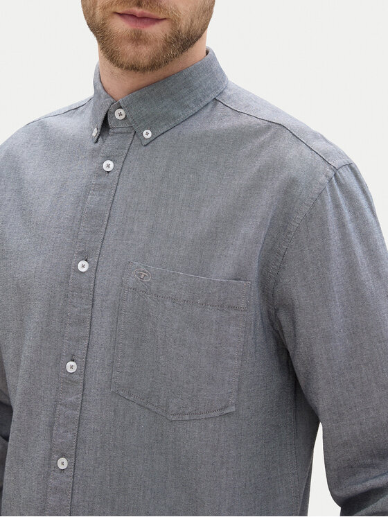 Tom Tailor Tom Tailor Marškiniai 1042640 Pilka Regular Fit