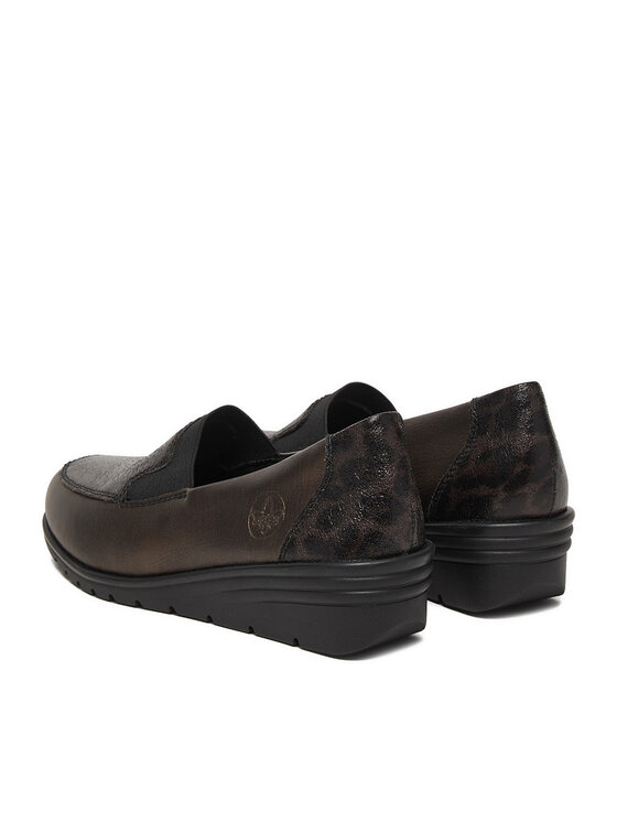 Rieker Rieker Halbschuhe L5351-90 Schwarz