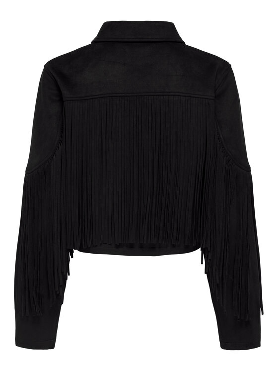 ONLY ONLY Kurtka z imitacji skóry Diane 15354896 Czarny Regular Fit