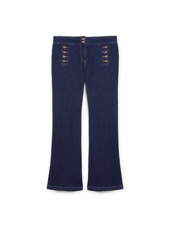 Fiorella Rubino Fiorella Rubino Jeans P568T004780N034 Blu Flare Fit