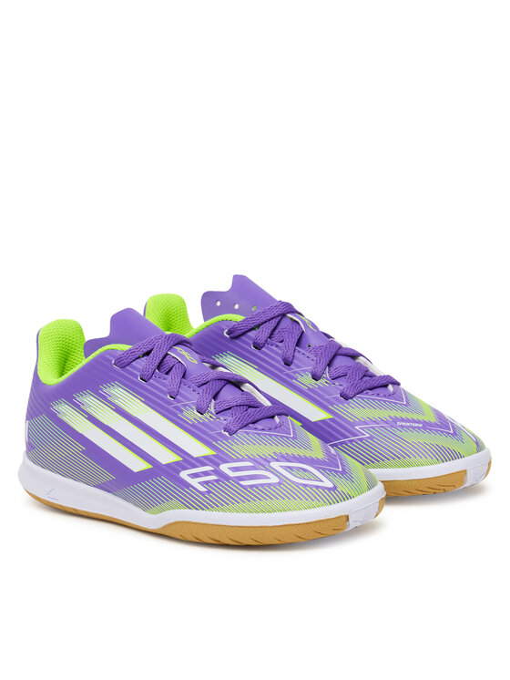 adidas adidas Tenisice za nogomet F50 Club Indoor Boots Kids JI0042 Ljubičasta
