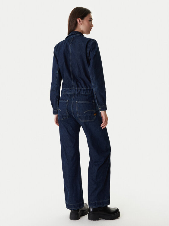 G-Star Raw G-Star Raw Overal D26877-E090 Tmavomodrá Relaxed Fit