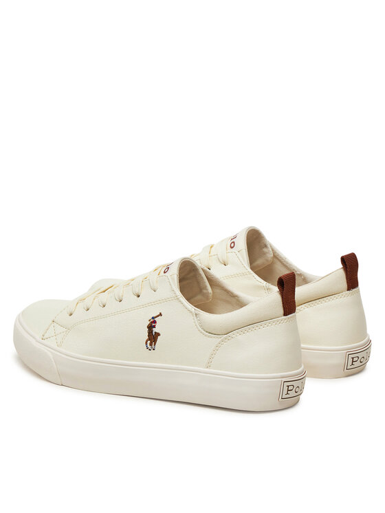 Polo Ralph Lauren Polo Ralph Lauren Tenisówki Prestyn RL01240110 Écru