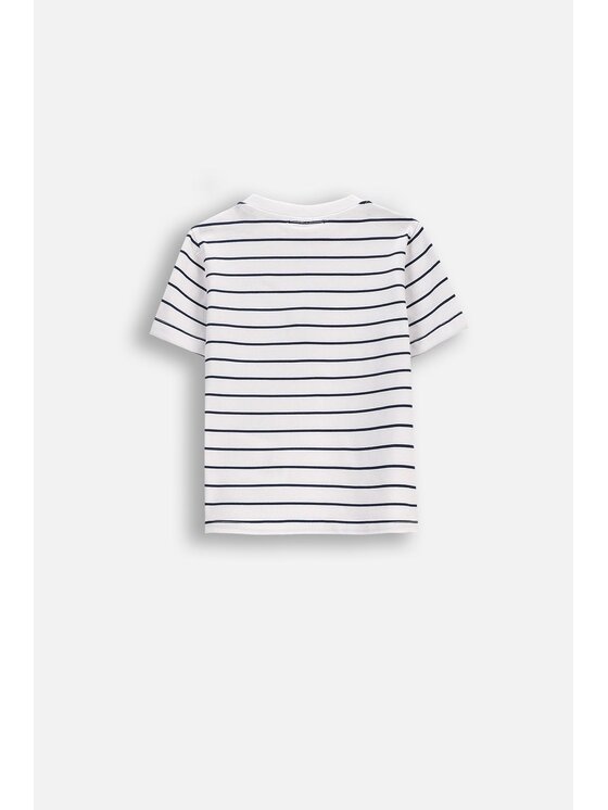 Coccodrillo Coccodrillo T-Shirt WC6143201NBN-001 Biały Regular Fit