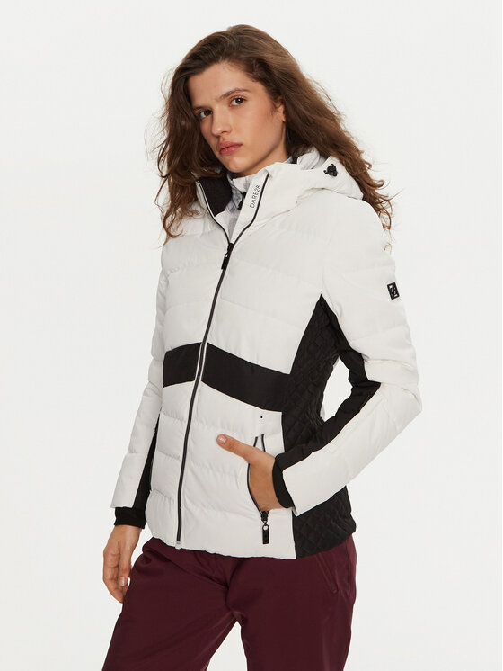 Dare2B Lyžiarska bunda Glacial DWP602 Biela Regular Fit