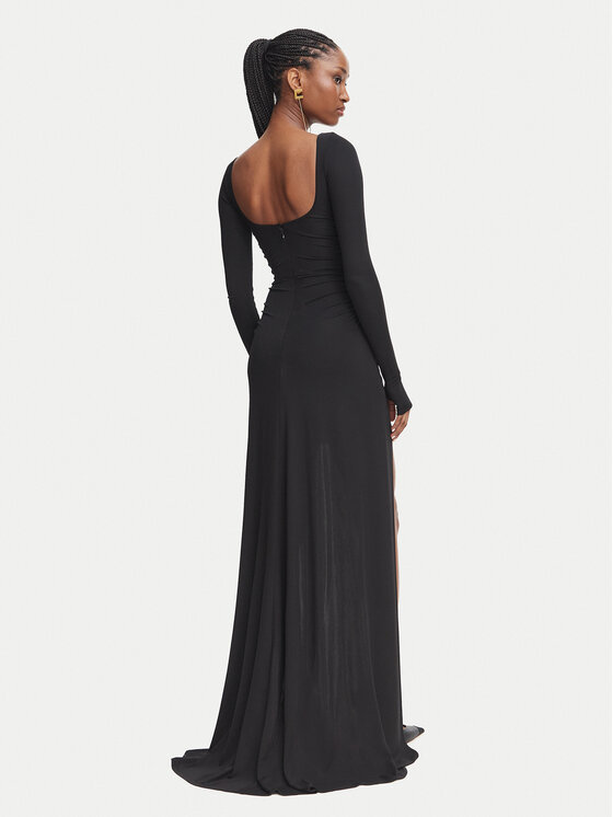 Elisabetta Franchi Elisabetta Franchi Õhtune kleit AB-R35-67E2-V660 Must Slim Fit